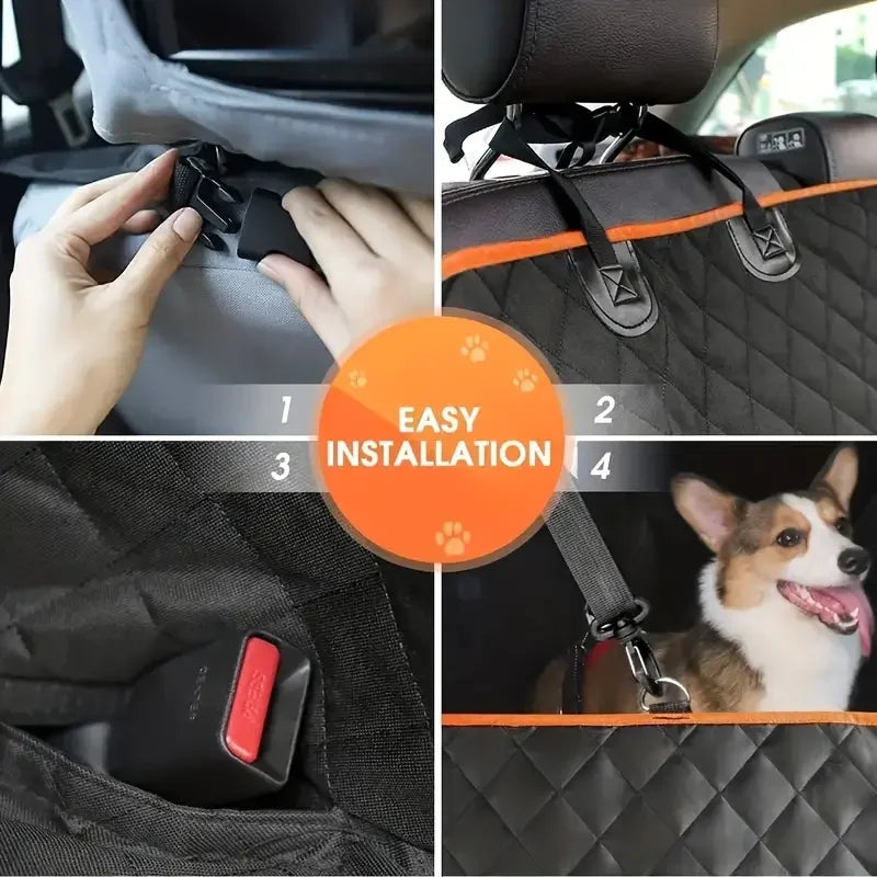 100% Waterproof Car Seat Cover for Dogs
